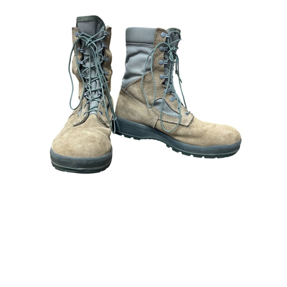 Belleville Gortex Mens Tan Suede Tacticle Combat Boots Sz 13W SKU 9398